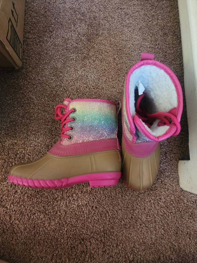 Toddler Girl Rain/snow Boots