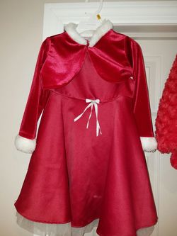 4T Holiday Dress Worn Once