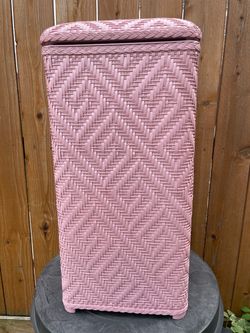 Wicker Clothes Hamper New!