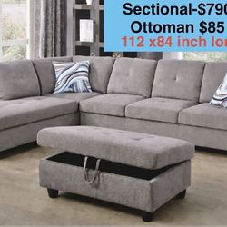 🌼FREE DELIVERY🌼Brand New Sectional Sofa Couch