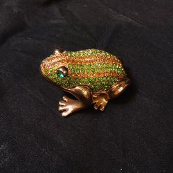 Miniature Jeweled Frog Seabrook Accessories 
