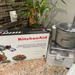 KitchenAid Spiralizer Attachment with Peel, Core and Slice NEW IN BOX