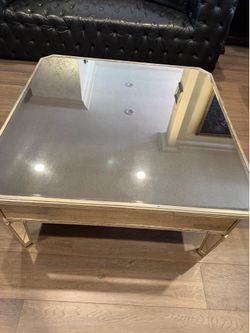 Mirrored Gold Coffee Table