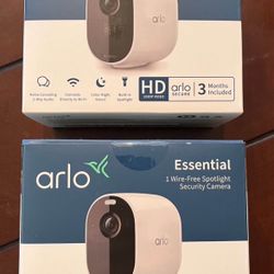 Arlo Essential Spotlight Camera - 2 Count
