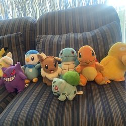 Pokemon Stuffies For Sale!