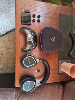 Turtlebeach controller and headset
