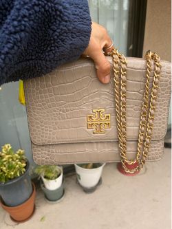 LEATHER TORY BURCH PURSE