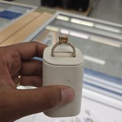 Diamond Engagement Ring 14K