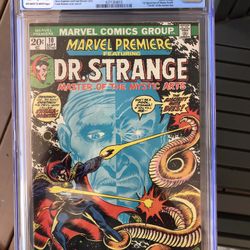 Marvel Premiere #10 (1973) CGC 9.4 — O/w To White Pages; 1st Sums-Gorath Appearance 