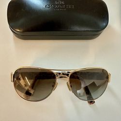 New Women’s Aviator Sunglasses from Coach