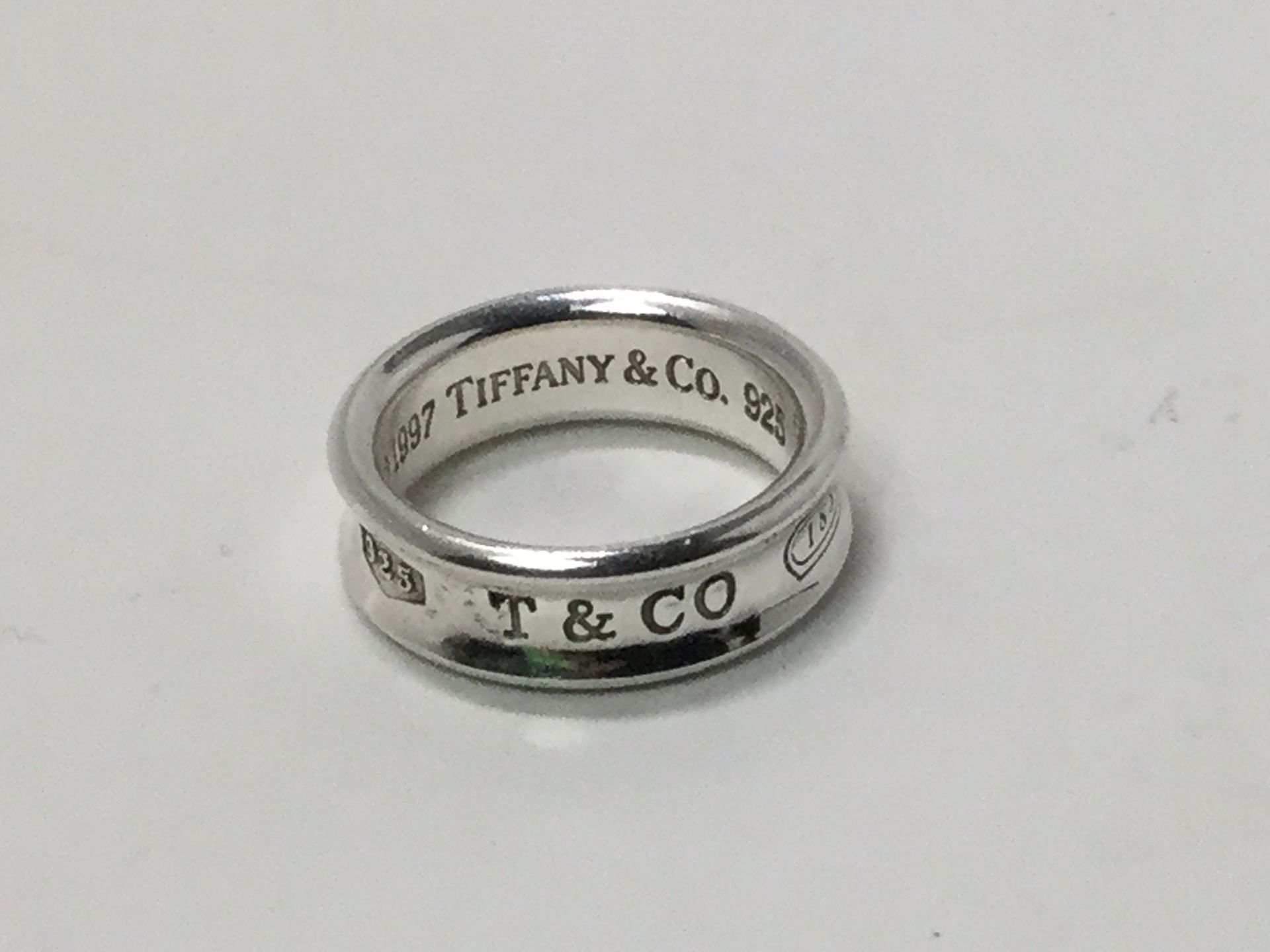 Tiffany and co .925 sterling silver ring