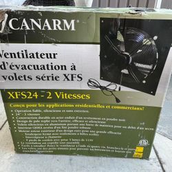 New canarm exhaust fan 48x48x10” commercial asking $250 thanks 