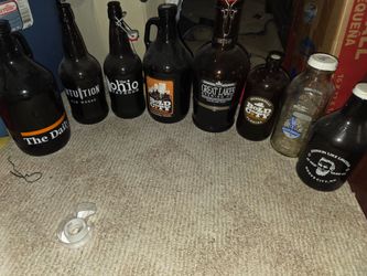 Glassware, growler