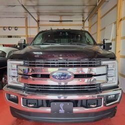2017-2022 F250 Factory Stock Hood , Black Agate Color