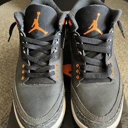 Used Nike Jordan 3 Retro “Fear Pack” Size 9.5 Men