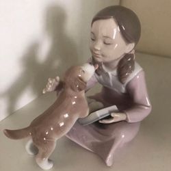 Rare Retired Lladro  “Don’t Be Impatient” - Porcelain Figurine   