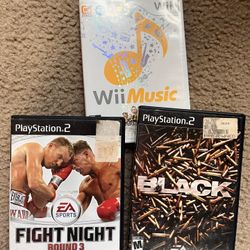 Ps2 Games and Wii Game