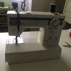 White Sewing Machine