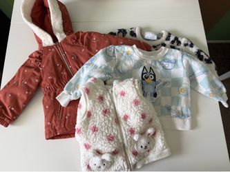 12–18 Month Toddler Girl Jacket Bundle