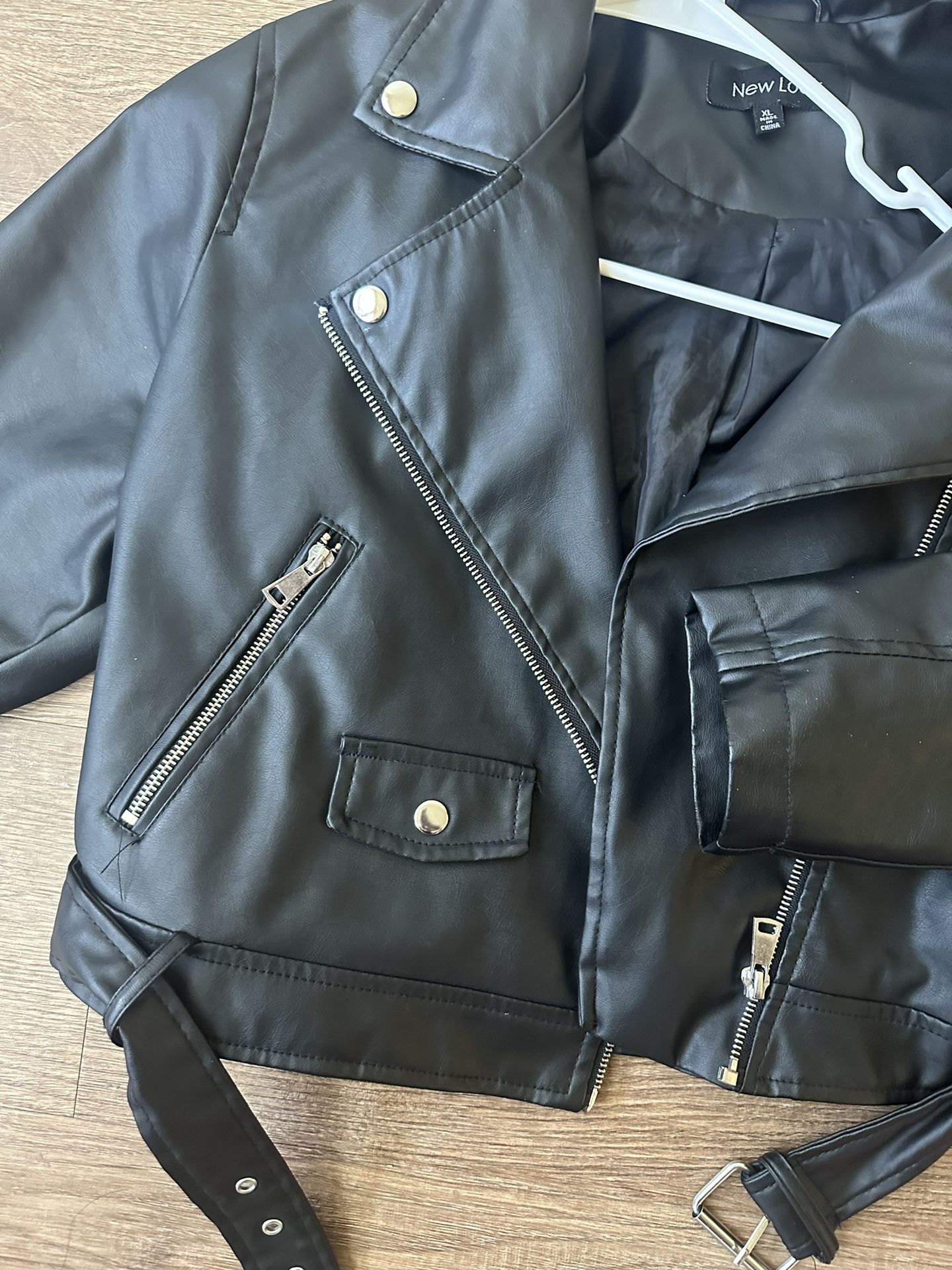 Leather Jacket Plus Size