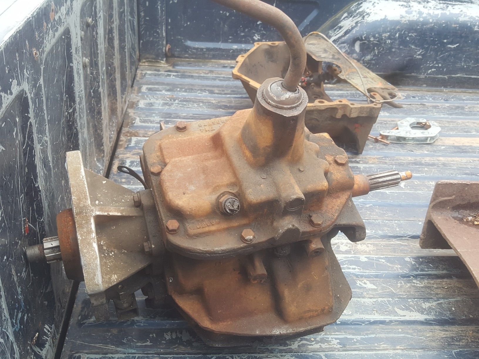 GM Muncie sm420 4 speed and dana 20 with Granny low