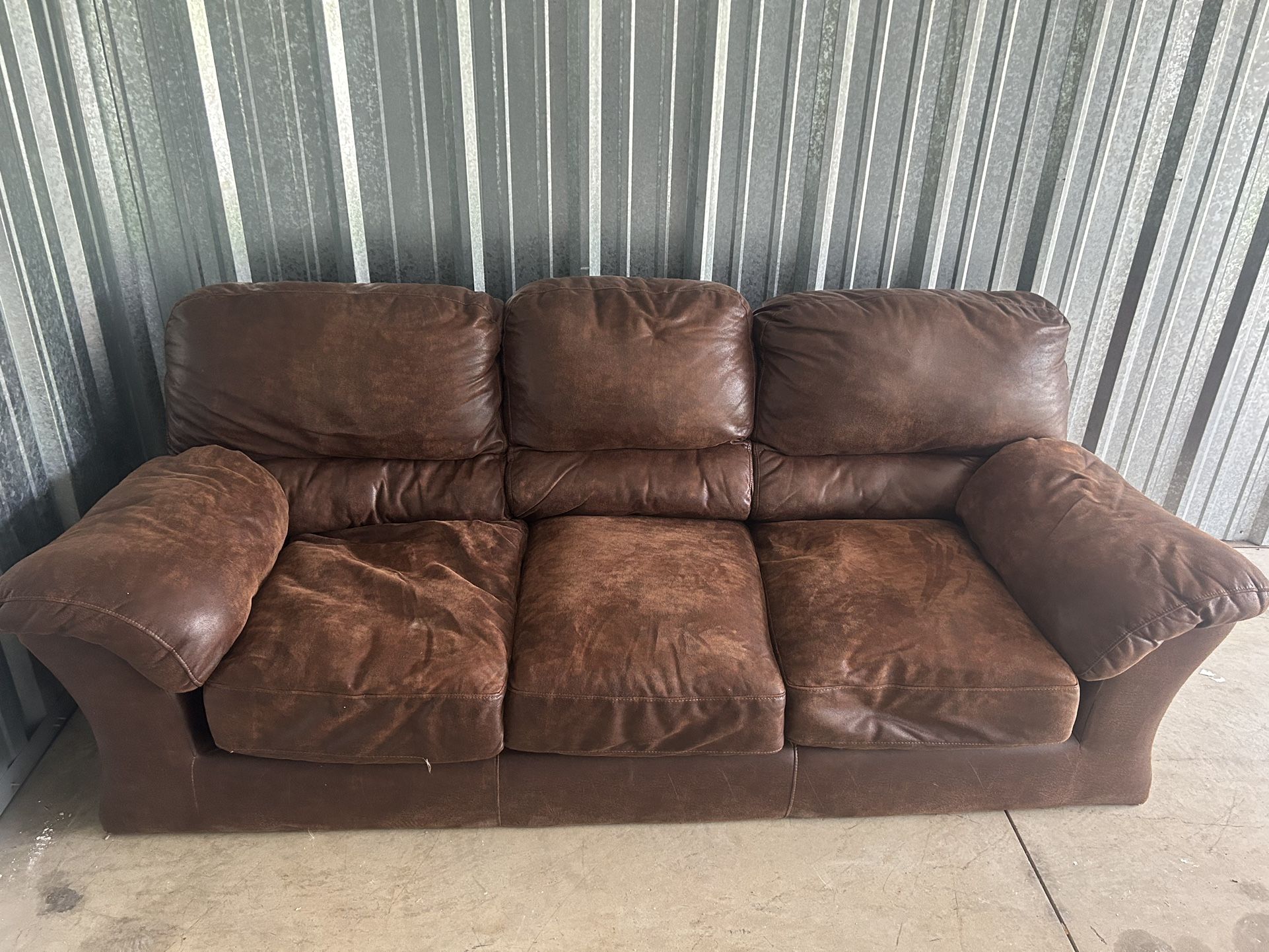 Leather Couch