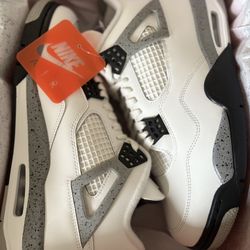 Jordan 4 Retro White Cement 2025