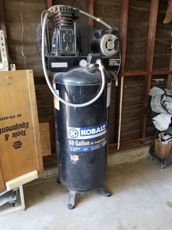 Kobalt 60 Gallon air compressor for Sale in Whittier, CA OfferUp