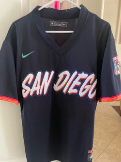 San Diego padres mlb city connect jersey sizes S and M
