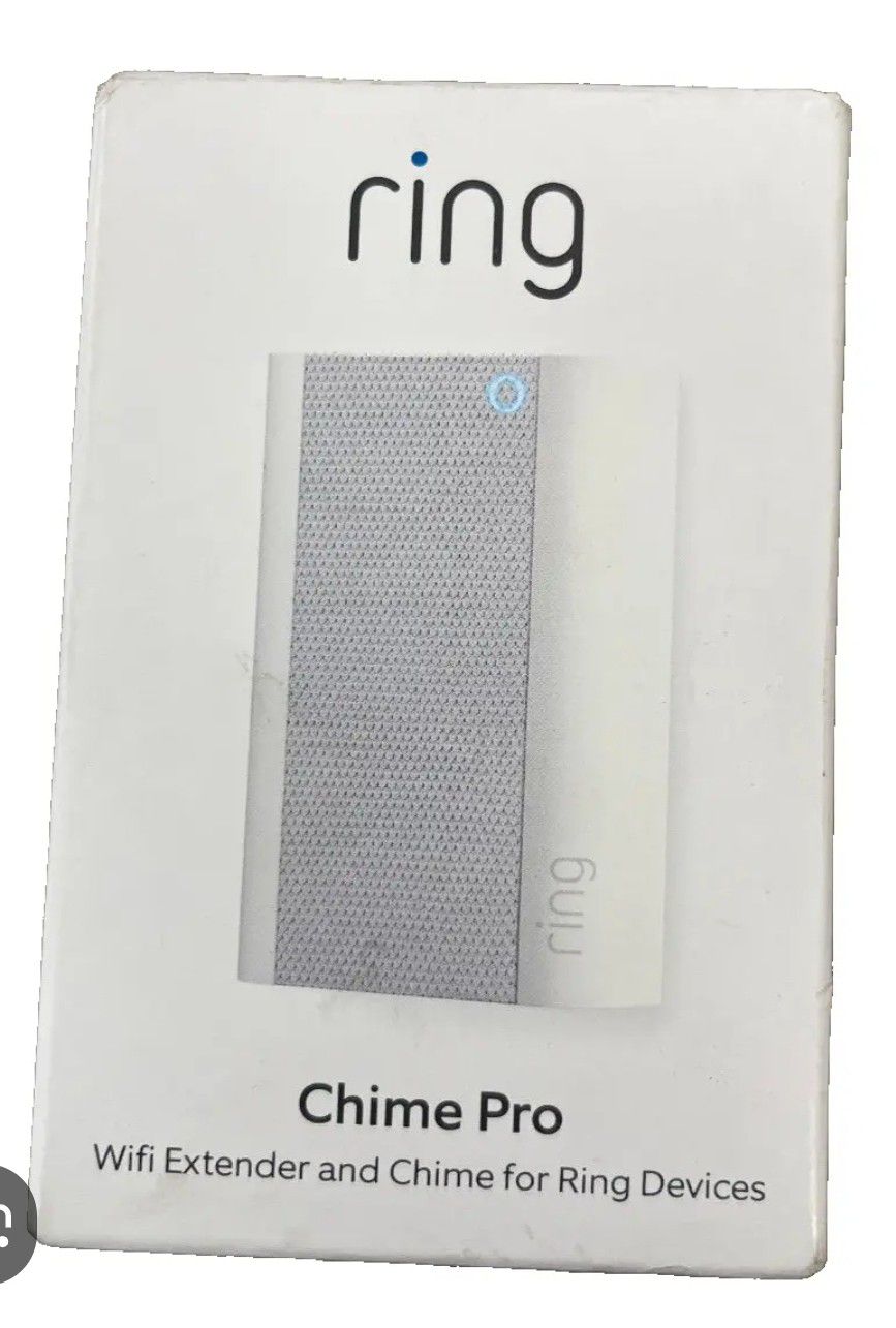 Chime Pro Ringer And   WIFI EXTENDER Flash Lihht Set With Case 7th