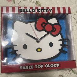 Hello Kitty Desk Top Clock 