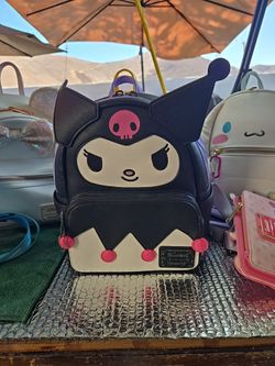 Loungefly Sanrio Kuromi Mini Backpack and Wallet Set