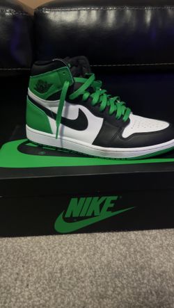 Air Jordan 1 High Top Lucky Green