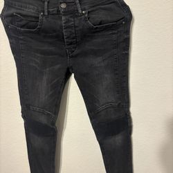 black biker jeans 