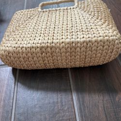 brand new handmade straw bag