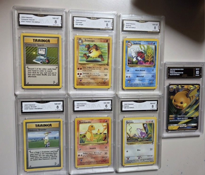 GRADE POKÉMON CARDS.