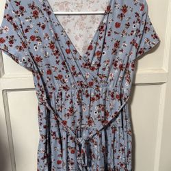 No Boundaries Floral Dress Size Small
