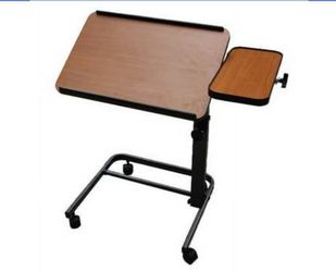 Computer desk-tray-overbed table with wheels in San Francisco