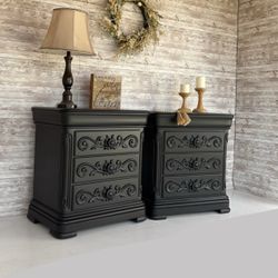 Oversized Nightstands - Nightstand Set - Dressers - Bedroom Set - Dresser Set