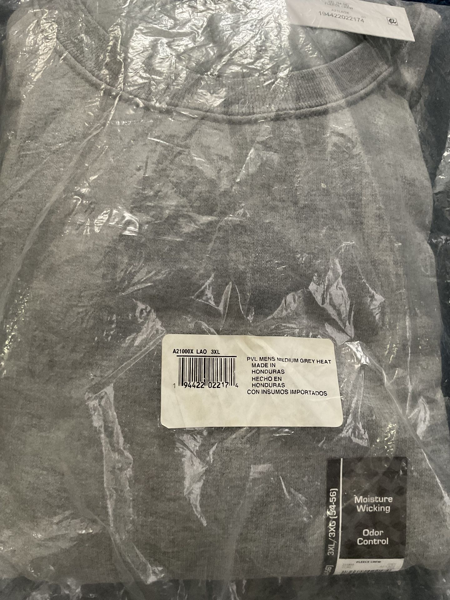 Men’s New Gray Sweatshirt-size 3X