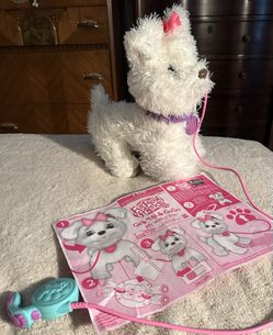 *Hasbro FurReal Friends GoGo My Walking Pup Interactive Dog w/ Attached Leash, stuffed/ plush.