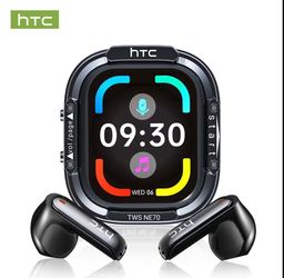 HTC AI ear buds premium sound 60hr battery translate real time