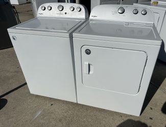 Whirlpool Washer & Electric Dryer Set $400