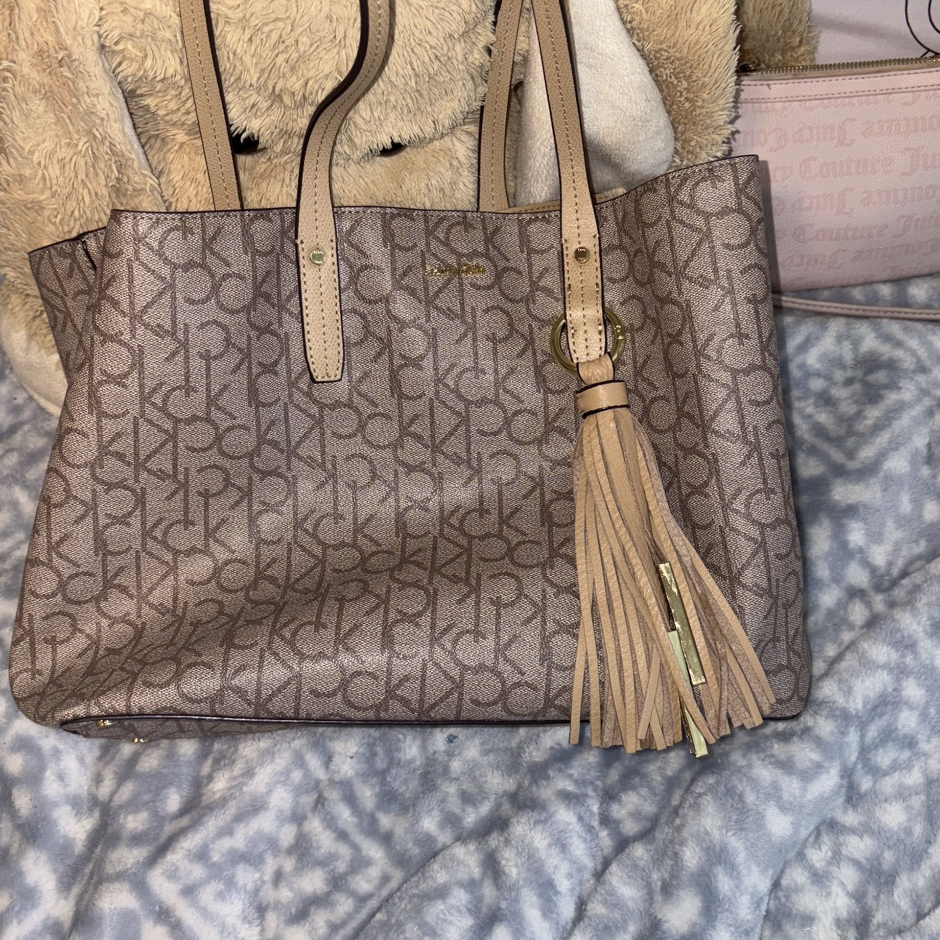 Calvin Klein Maggie Signature Tote Bag