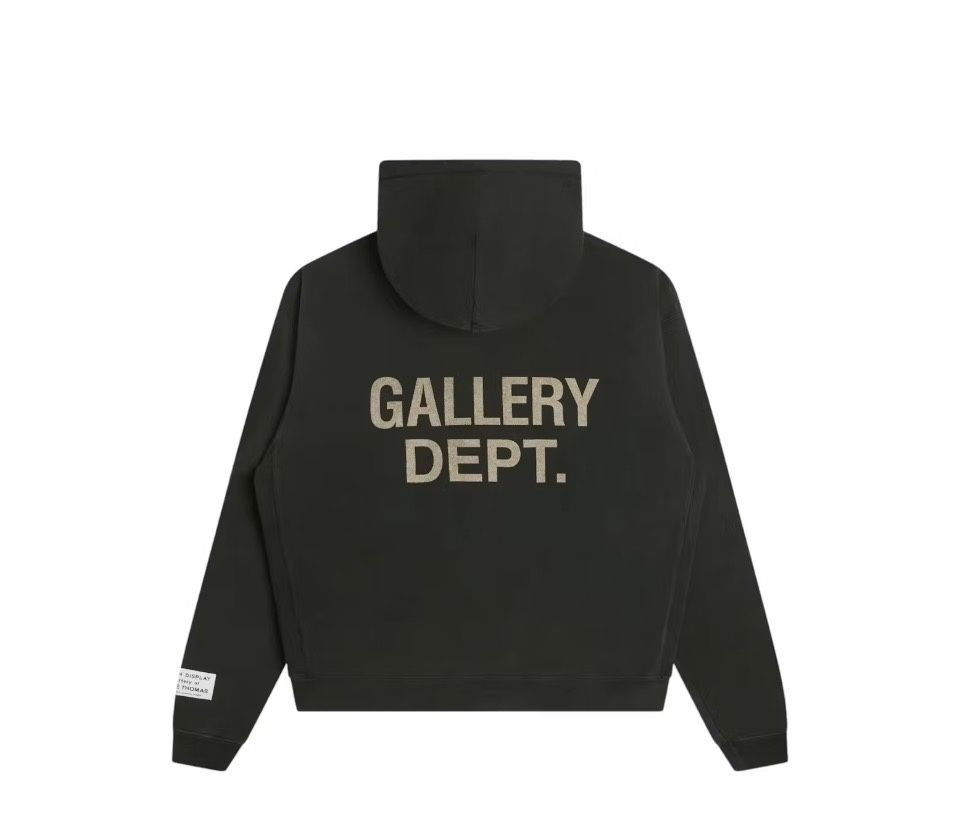 Gallery Dept Black Hoodie 