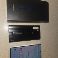 Samsung Galaxy Note 10 Unlocked With Official Case and Box