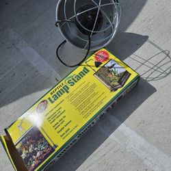 Reptile Lamp Stand And Warming Lamp 