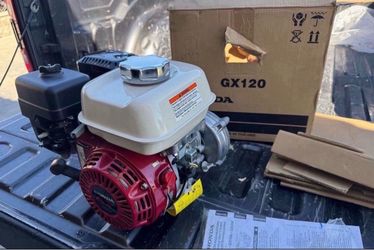 HONDA GX120 aerator engine 6 TO 1 GEAR REDUCTION 4 HP ENGINE AERATOR