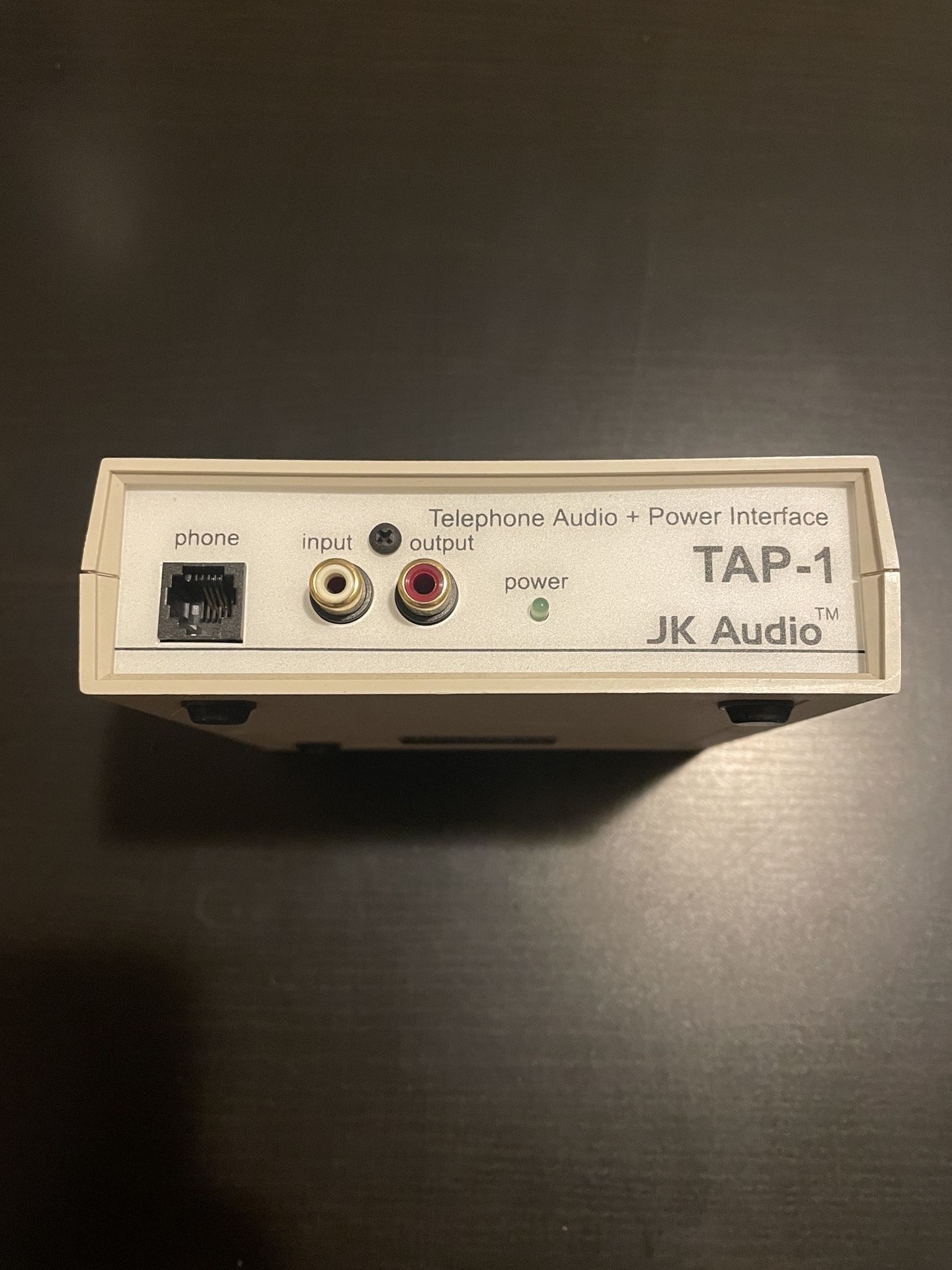JK Audio Model TAP-1 Telephone Audio and Power Interface