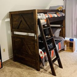 This End Up Bunk Beds Solid Wood Twin With Storage